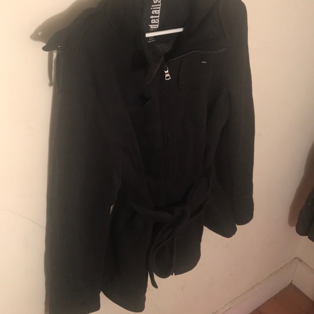 Casual Black Peacoat NEVER WORN